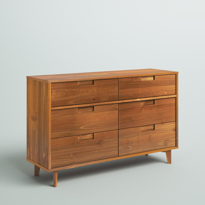 Mercury Row® Helmick 6 Drawer Dresser & Reviews Wayfair Canada